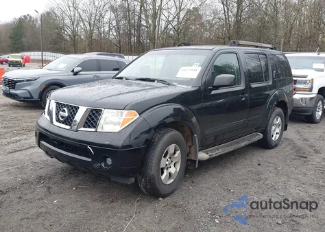 2007 Nissan Pathfinder S из США, поврежденный, VIN 5N1AR18U17C635093